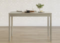 Home Design Greenville Dining Table, Rectangular top, Modern design, Compact for small spaces, Durable construction, Easy to clean, Antique Gray
